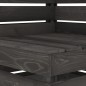 vidaXL 2-Sitzer Outdoor-Sofa Grau Imprägniertes Kiefernholz vidaXL 2-Sitzer Outdoor-Sofa Grau Imprägniertes Kiefernholz