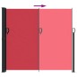vidaXL Seitenmarkise Ausziehbar Rot 180x300 cm vidaXL Seitenmarkise Ausziehbar Rot 180x300 cm