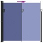 vidaXL Seitenmarkise Ausziehbar Blau 200x300 cm vidaXL Seitenmarkise Ausziehbar Blau 200x300 cm