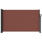 vidaXL Seitenmarkise Ausziehbar Braun 120x500 cm vidaXL Seitenmarkise Ausziehbar Braun 120x500 cm