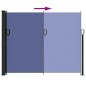 vidaXL Seitenmarkise Ausziehbar Blau 160x500 cm vidaXL Seitenmarkise Ausziehbar Blau 160x500 cm