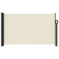 vidaXL Seitenmarkise Ausziehbar Creme 120x600 cm