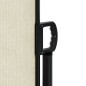 vidaXL Seitenmarkise Ausziehbar Creme 120x600 cm