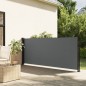 vidaXL Seitenmarkise Ausziehbar Anthrazit 120x600 cm vidaXL Seitenmarkise Ausziehbar Anthrazit 120x600 cm