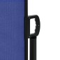 vidaXL Seitenmarkise Ausziehbar Blau 180x600 cm vidaXL Seitenmarkise Ausziehbar Blau 180x600 cm