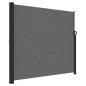 vidaXL Seitenmarkise Ausziehbar Anthrazit 180x600 cm vidaXL Seitenmarkise Ausziehbar Anthrazit 180x600 cm