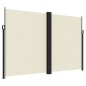 vidaXL Seitenmarkise Ausziehbar Creme 220x1200 cm vidaXL Seitenmarkise Ausziehbar Creme 220x1200 cm