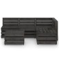 vidaXL 6-tlg. Garten-Lounge-Set Grau Imprägniertes Kiefernholz vidaXL 6-tlg. Garten-Lounge-Set Grau Imprägniertes Kiefernholz