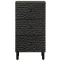 vidaXL Beistellschrank Schwarz 40x33x75 cm Massivholz Mango vidaXL Beistellschrank Schwarz 40x33x75 cm Massivholz Mango