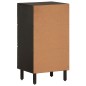 vidaXL Beistellschrank Schwarz 40x33x75 cm Massivholz Mango vidaXL Beistellschrank Schwarz 40x33x75 cm Massivholz Mango