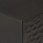 vidaXL Beistellschrank Schwarz 40x33x75 cm Massivholz Mango vidaXL Beistellschrank Schwarz 40x33x75 cm Massivholz Mango