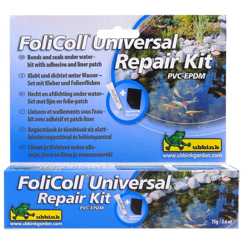 Ubbink Teichfolie Reparaturset FoliColl 75g für AquaLiner PVC/EPDM Ubbink Teichfolie Reparaturset FoliColl 75g für AquaLiner PVC/EPDM