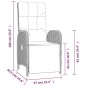 vidaXL 7-tlg. Garten-Essgruppe mit Kissen Schwarz Poly Rattan vidaXL 7-tlg. Garten-Essgruppe mit Kissen Schwarz Poly Rattan