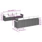 vidaXL 9-tlg. Garten-Sofagarnitur mit Kissen Schwarz Poly Rattan vidaXL 9-tlg. Garten-Sofagarnitur mit Kissen Schwarz Poly Rattan