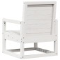 vidaXL 3-tlg. Garten-Lounge-Set Weiß Massivholz Kiefer vidaXL 3-tlg. Garten-Lounge-Set Weiß Massivholz Kiefer