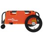 vidaXL Fahrradanhänger Orange Oxford-Gewebe und Eisen vidaXL Fahrradanhänger Orange Oxford-Gewebe und Eisen
