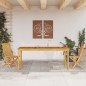 vidaXL Garten-Esstisch 180x90x75 cm Massivholz Akazie vidaXL Garten-Esstisch 180x90x75 cm Massivholz Akazie
