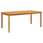 vidaXL Garten-Esstisch 180x90x75 cm Massivholz Akazie vidaXL Garten-Esstisch 180x90x75 cm Massivholz Akazie
