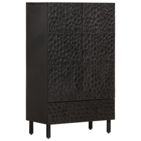 vidaXL Highboard 60x33x100 cm Massivholz Mango