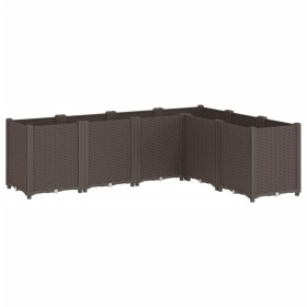 vidaXL Pflanzkübel Braun 160x120x53 cm PP