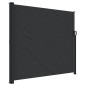 vidaXL Seitenmarkise Ausziehbar Schwarz 180x500 cm vidaXL Seitenmarkise Ausziehbar Schwarz 180x500 cm