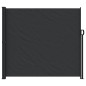 vidaXL Seitenmarkise Ausziehbar Schwarz 180x600 cm vidaXL Seitenmarkise Ausziehbar Schwarz 180x600 cm