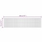 vidaXL Gartenweg 200x50 cm Massivholz Akazie vidaXL Gartenweg 200x50 cm Massivholz Akazie
