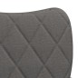 vidaXL Esszimmerstühle 2 Stk. Dunkelgrau Stoff vidaXL Esszimmerstühle 2 Stk. Dunkelgrau Stoff