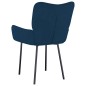 vidaXL Esszimmerstühle 2 Stk. Blau Samt vidaXL Esszimmerstühle 2 Stk. Blau Samt