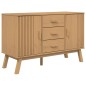 vidaXL Sideboard OLDEN Braun 114x43x73,5 cm Massivholz Kiefer vidaXL Sideboard OLDEN Braun 114x43x73,5 cm Massivholz Kiefer