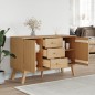 vidaXL Sideboard OLDEN Braun 114x43x73,5 cm Massivholz Kiefer vidaXL Sideboard OLDEN Braun 114x43x73,5 cm Massivholz Kiefer