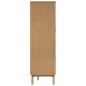 vidaXL Kleiderschrank OLDEN Grau Braun 76,5x53x172cm Massivholz Kiefer vidaXL Kleiderschrank OLDEN Grau Braun 76,5x53x172cm Massivholz Kiefer