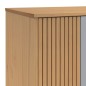 vidaXL Kleiderschrank OLDEN Grau Braun 76,5x53x172cm Massivholz Kiefer vidaXL Kleiderschrank OLDEN Grau Braun 76,5x53x172cm Massivholz Kiefer