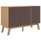 vidaXL Sideboard OLDEN Grau und Braun 114x43x73,5 cm Massivholz Kiefer vidaXL Sideboard OLDEN Grau und Braun 114x43x73,5 cm Massivholz Kiefer