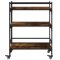 vidaXL Küchenwagen Räuchereiche 65x40x86,5 cm Holzwerkstoff vidaXL Küchenwagen Räuchereiche 65x40x86,5 cm Holzwerkstoff