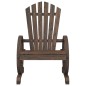 vidaXL Adirondack-Gartenstühle 4 Stk. Massivholz Tanne vidaXL Adirondack-Gartenstühle 4 Stk. Massivholz Tanne