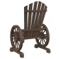 vidaXL Adirondack-Gartenstühle 4 Stk. Massivholz Tanne vidaXL Adirondack-Gartenstühle 4 Stk. Massivholz Tanne