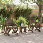 vidaXL 3-tlg. Garten-Lounge-Set Massivholz Tanne vidaXL 3-tlg. Garten-Lounge-Set Massivholz Tanne