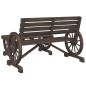 vidaXL 4-tlg. Garten-Lounge-Set Massivholz Tanne vidaXL 4-tlg. Garten-Lounge-Set Massivholz Tanne