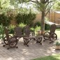vidaXL 4-tlg. Garten-Lounge-Set Massivholz Tanne vidaXL 4-tlg. Garten-Lounge-Set Massivholz Tanne
