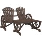 vidaXL 4-tlg. Garten-Lounge-Set Massivholz Tanne vidaXL 4-tlg. Garten-Lounge-Set Massivholz Tanne