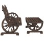 vidaXL 4-tlg. Garten-Lounge-Set Massivholz Tanne vidaXL 4-tlg. Garten-Lounge-Set Massivholz Tanne