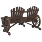 vidaXL 4-tlg. Garten-Lounge-Set Massivholz Tanne vidaXL 4-tlg. Garten-Lounge-Set Massivholz Tanne