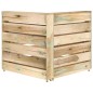 3-Sitzer Outdoor-Sofa Grün Imprägniertes Kiefernholz 3-Sitzer Outdoor-Sofa Grün Imprägniertes Kiefernholz