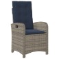 vidaXL 9-tlg. Garten-Essgruppe mit Kissen Beige Poly Rattan vidaXL 9-tlg. Garten-Essgruppe mit Kissen Beige Poly Rattan