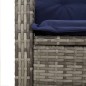 vidaXL 9-tlg. Garten-Essgruppe mit Kissen Beige Poly Rattan vidaXL 9-tlg. Garten-Essgruppe mit Kissen Beige Poly Rattan