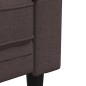 vidaXL Chesterfield-Sessel Dunkelbraun Stoff vidaXL Chesterfield-Sessel Dunkelbraun Stoff