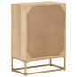 vidaXL Sideboard 55x30x76 cm Massivholz Mango und Eisen vidaXL Sideboard 55x30x76 cm Massivholz Mango und Eisen