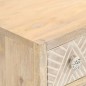 vidaXL Sideboard 55x30x76 cm Massivholz Mango und Eisen vidaXL Sideboard 55x30x76 cm Massivholz Mango und Eisen