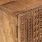 vidaXL TV-Schrank 110x30x40 cm Massivholz Mango und Eisen vidaXL TV-Schrank 110x30x40 cm Massivholz Mango und Eisen